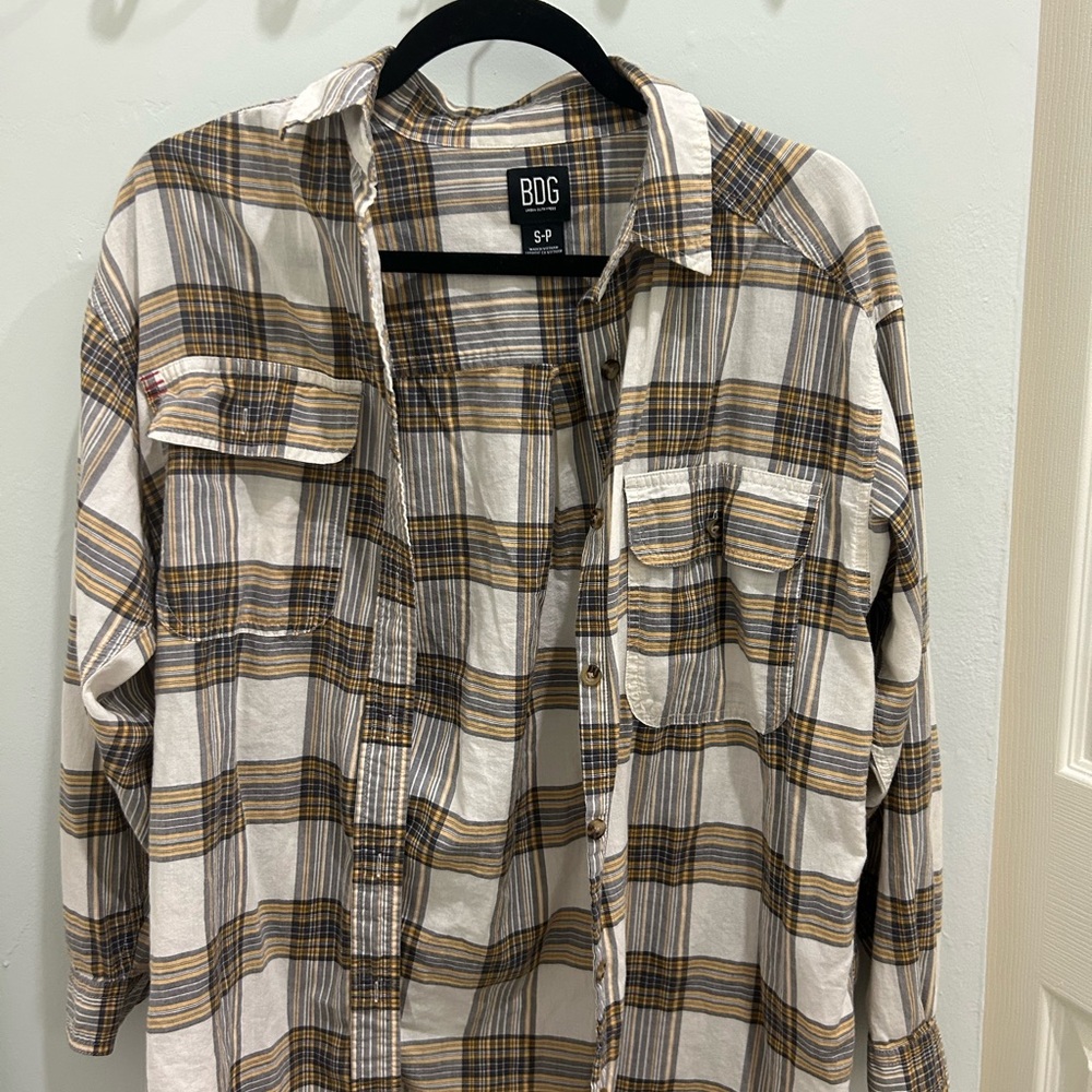 Urban outfitters flannel oversized fit